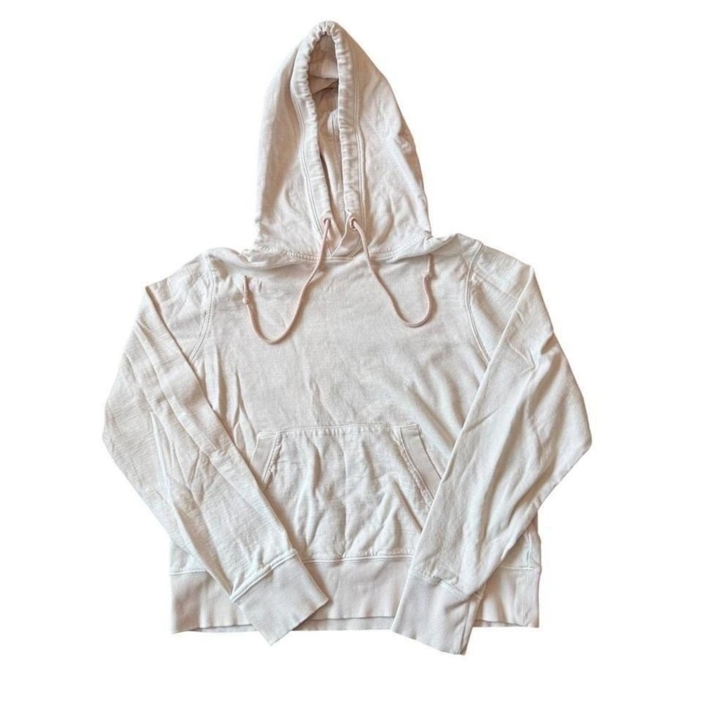 Athleta Hoodie Cream Hoodie Women's Oversized Minimalist Loungewear Soft Girl